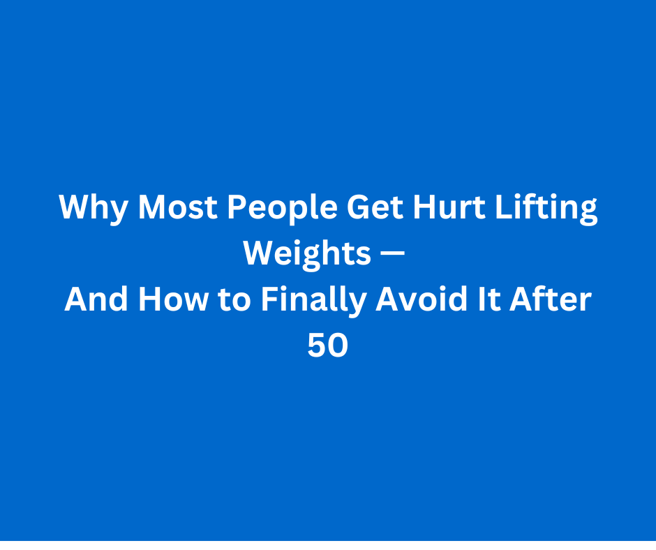 Coach Nate showing how to safely lift weights over 50 in Austin gym using deloading workouts.