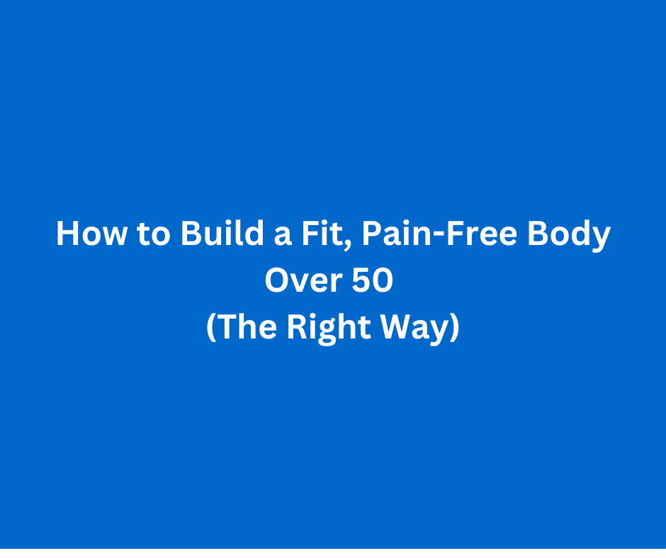 Older adult man lifting weights with proper form in Austin gym – 50 Strong Program.